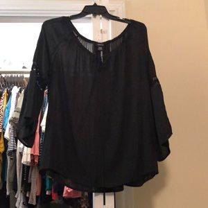 Black blouse size 2